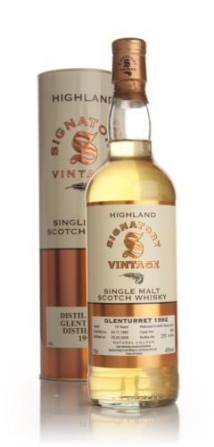 Glenturret 1992 16 Year Old Signatory Single Malt Scotch Whisky