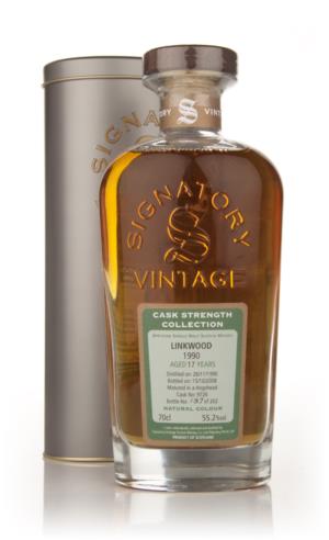 Linkwood 17 Year Old 1990 - Cask Strength Collection (Signatory)