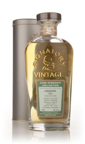 Longmorn 23 Year Old 1985 - Cask Strength Collection (Signatory)