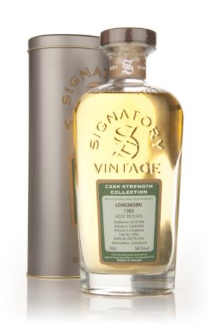 Longmorn 18 Year Old 1989 - Cask Strength Collection (Signatory)