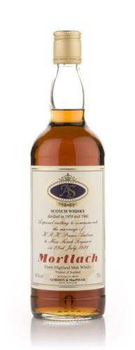 Mortlach Royal Wedding (Gordon and MacPhail)