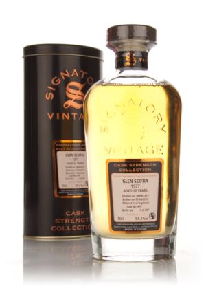 Glen Scotia 32 Year Old 1977 - Cask Strength Collection (Signatory)