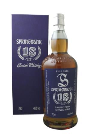 Springbank 18 Year Old (Old Edition) Single Malt Scotch Whisky