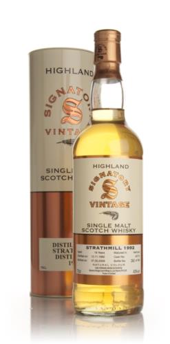 Strathmill 1992  16 Year Old  Signatory Single Malt Scotch Whisky