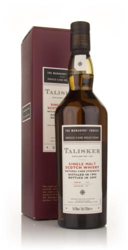 Talisker 1994 Managers Choice Single Malt Scotch Whisky