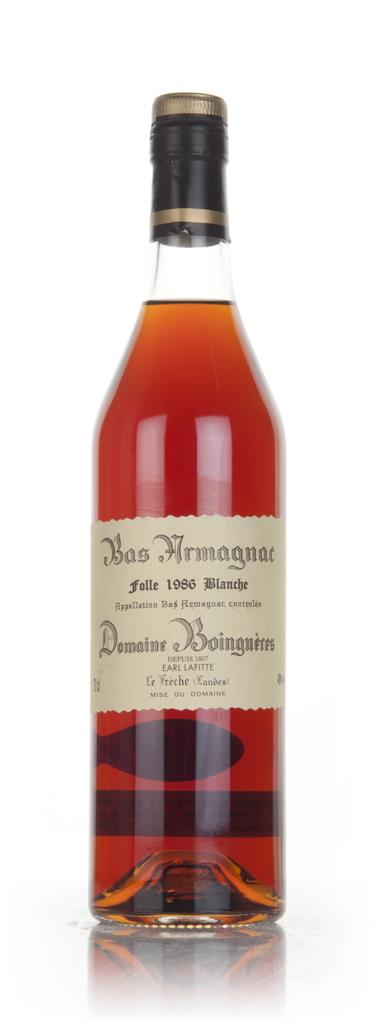 Domaine Boingneres 1986 Folle Blanche Bas Armagnac