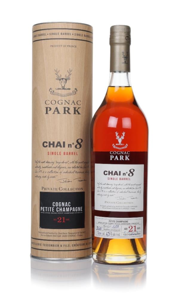 Cognac Park 21 Year Old Chai N8 Single Barrel Petite Champagne Hors dage Cognac