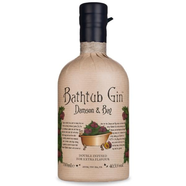 Bathtub Gin - Damson & Bay Flavoured Gin