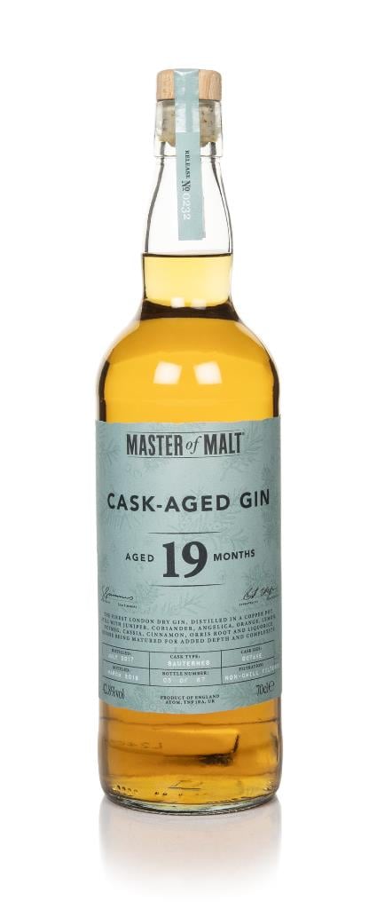 Sauternes Cask Aged Gin 19 Month Old 2017 (Master of Malt) Gin
