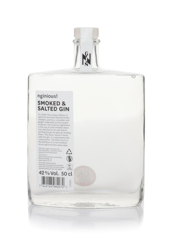 nginious! Smoked & Salted Gin (No Sleeve) Flavoured Gin