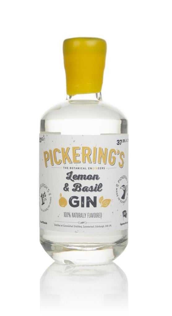 Pickerings Lemon & Basil Gin (20cl) Flavoured Gin