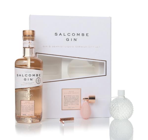 Salcombe Gin & Seamist Liquid Garnish Gift Set - Rose Sainte Marie Flavoured Gin
