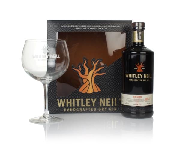 Whitley Neill Original Gin Gift Pack with Glass Gin