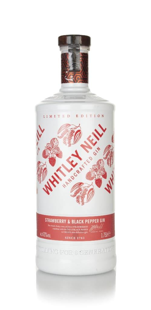 Whitley Neill Strawberry & Black Pepper Gin (1.75L) Flavoured Gin