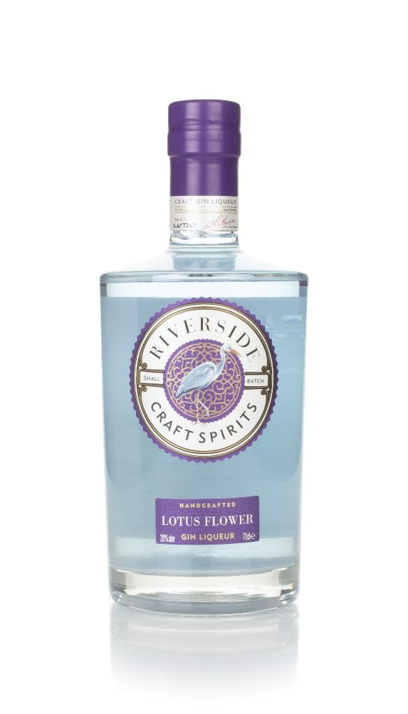 Riverside Lotus Flower Shimmer Gin Gin Liqueur