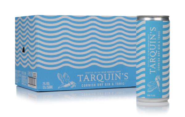 Tarquins Cornish Dry Gin & Tonic (12 x 250ml) Pre-Bottled Cocktails