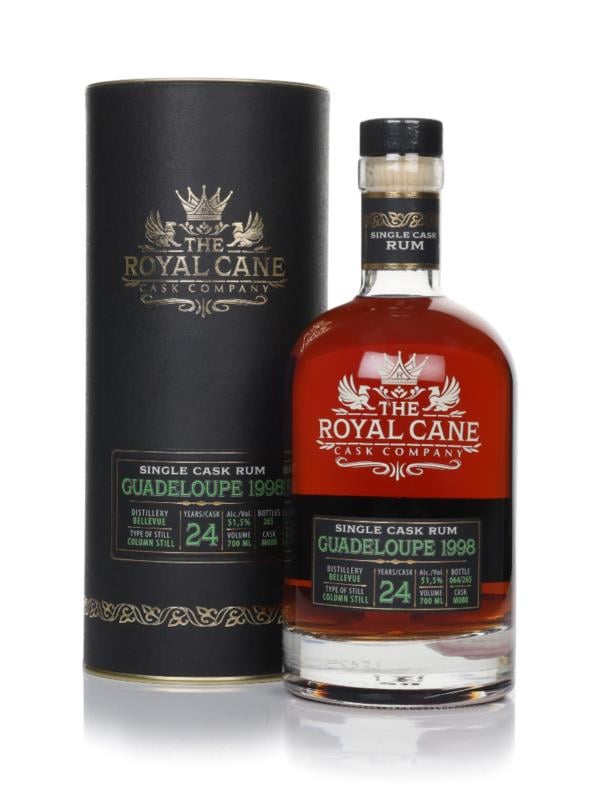 Bellevue 24 Year Old 1998 (cask M080) - Guadeloupe (The Royal Cane Cas Dark Rum