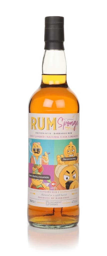 Barbados 22 Year Old 2000 - Rum Sponge Edition No.18 (Decadent Drinks) Dark Rum