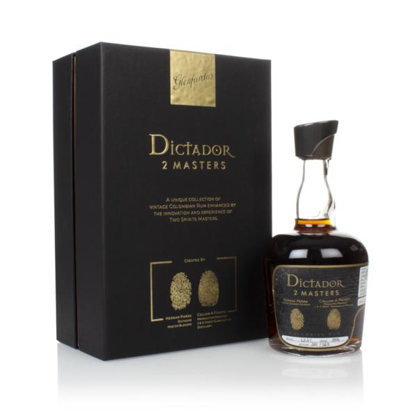 Dictador 1974 Glenfarclas - 2 Masters (2nd Release) 3cl Sample Dark Rum