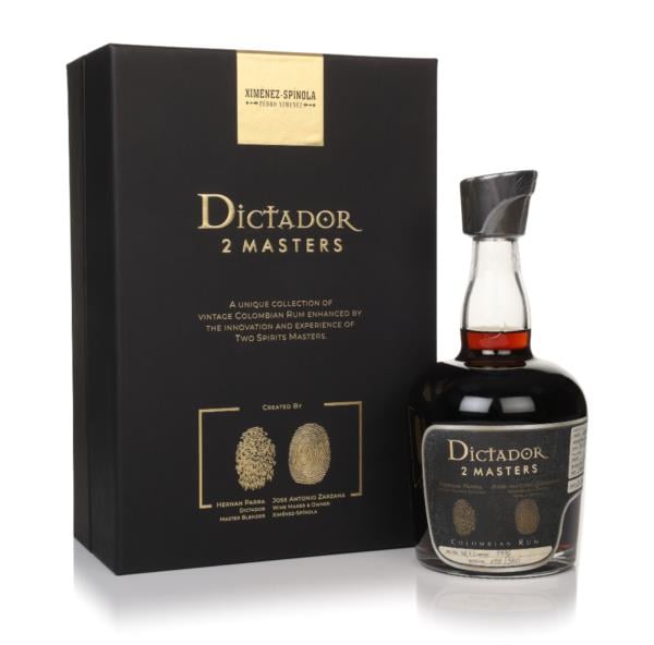 Dictador 1976 Spinola - 2 Masters Dark Rum