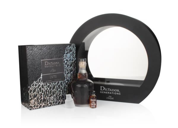 Dictador Generations en Lalique 1976 (with showcase) Dark Rum