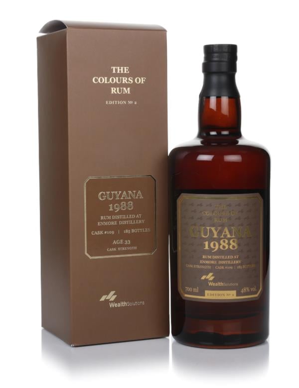 Enmore 33 Year Old 1988 Guyana Edition No. 2 - The Colours of Rum (Wea Dark Rum