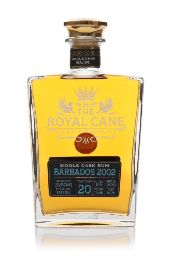 Foursquare 20 Year Old 2002 (cask M078) - Barbados (The Royal Cane Cas Dark Rum