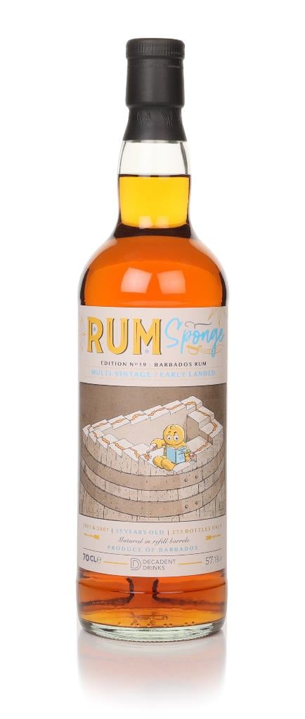 Barbados 15 Year Old 2005 & 2007 - Rum Sponge Edition No.19 (Decadent Dark Rum