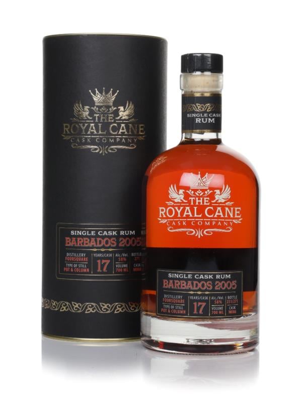 Foursquare 17 Year Old 2005 (cask M086) - Barbados (The Royal Cane Cas Dark Rum