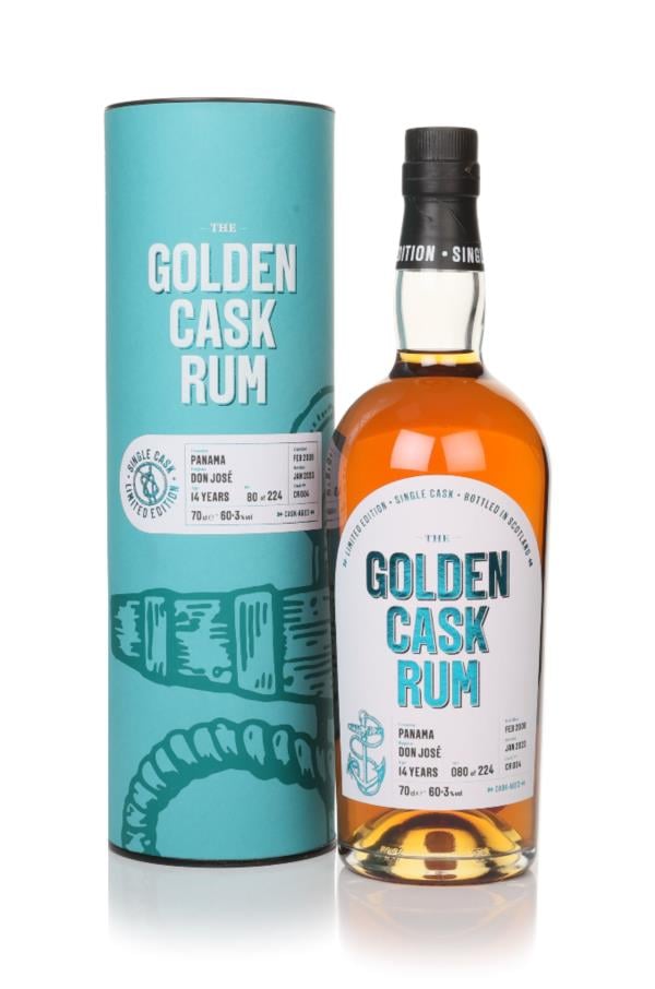 Don Jose 14 Year Old 2008 (cask CR004) - The Golden Cask Rum (House of Dark Rum