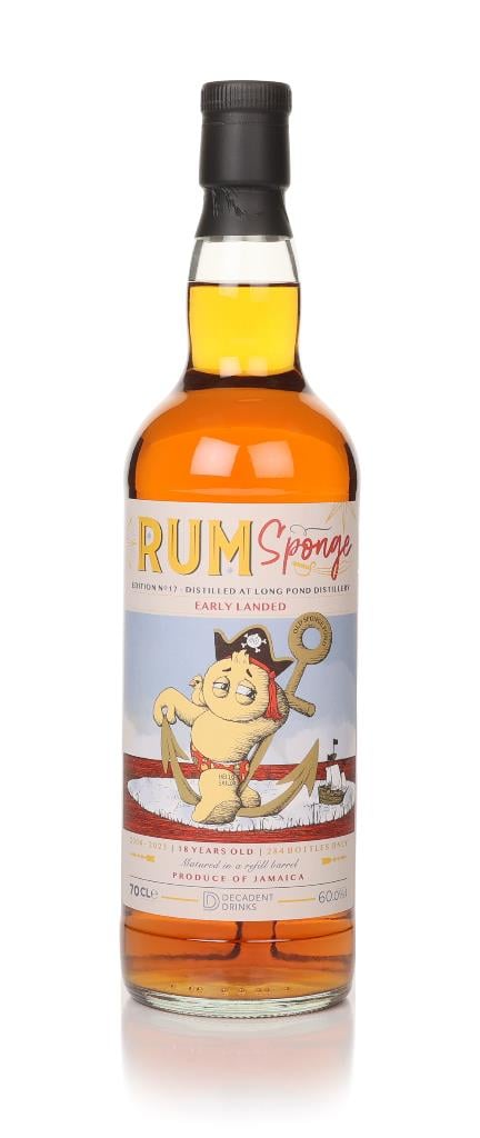 Long Pond 18 Year Old 2004 - Rum Sponge Edition No.17 (Decadent Drinks Dark Rum