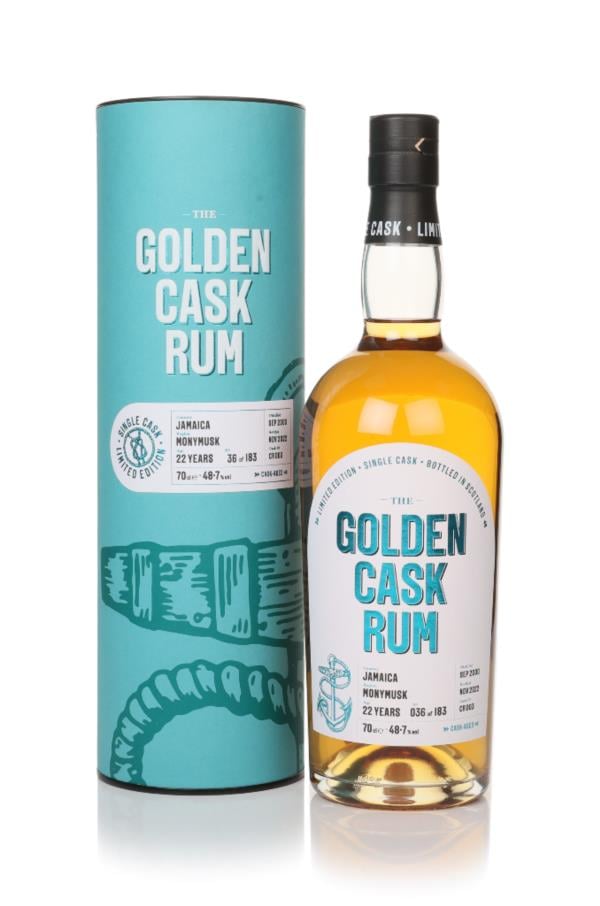 Monymusk 22 Year Old 2000 (cask CR003) - The Golden Cask Rum (House of Dark Rum