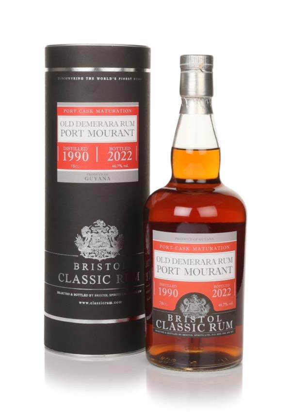 Port Mourant 1990 (bottled 2022) - Bristol Spirits Dark Rum