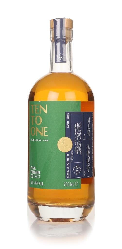 Ten To One Five Origin Select Dark Rum
