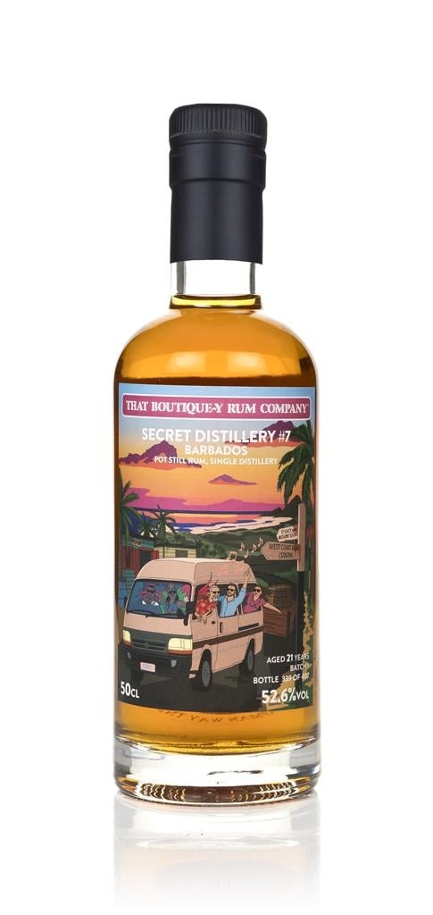 Secret Distillery #7 21 Year Old (That Boutique-y Rum Company) Dark Rum