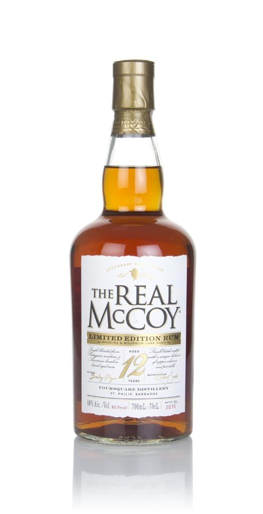 The Real McCoy 12 Year Old Limited Edition Dark Rum