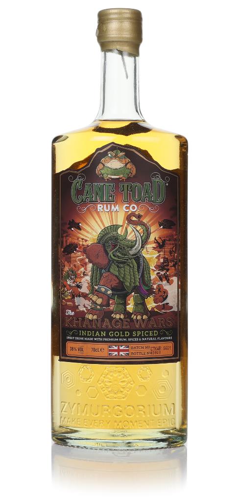 Cane Toad Khanage Wars Indian Gold Spiced Spiced Rum