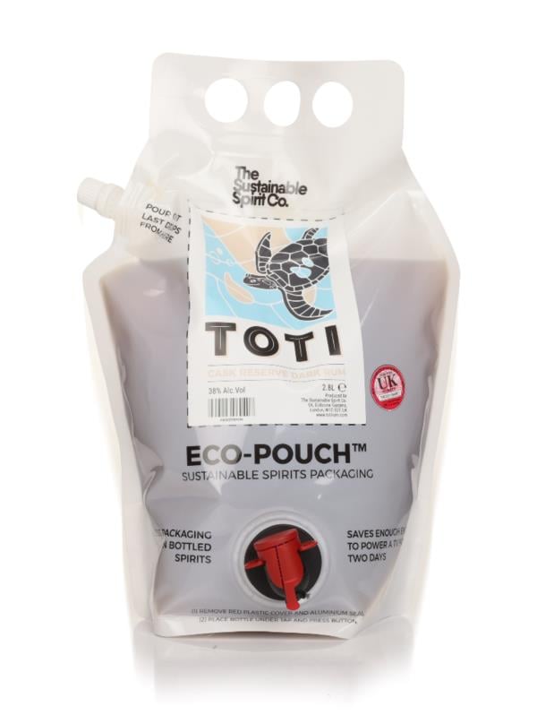 Toti Dark Rum Eco-Pouch (The Sustainable Spirit Co.) Dark Rum