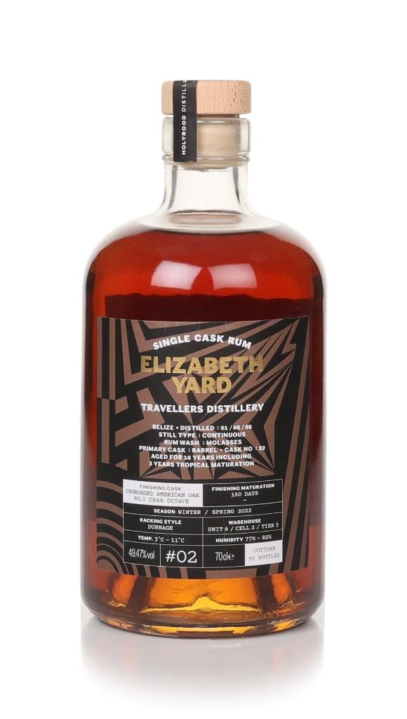 Travellers Distillery 16 Year Old 2006 (cask 22) - Elizabeth Yard (Hol Dark Rum