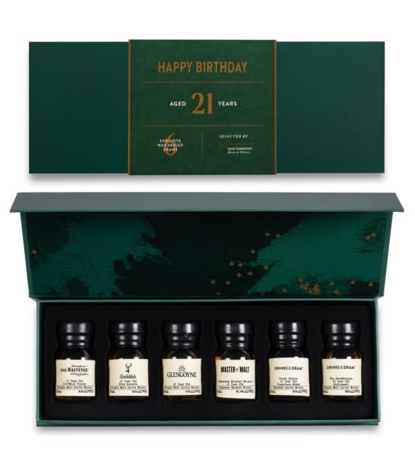 21 Year Old Whisky Tasting Set Whisky Tasting set