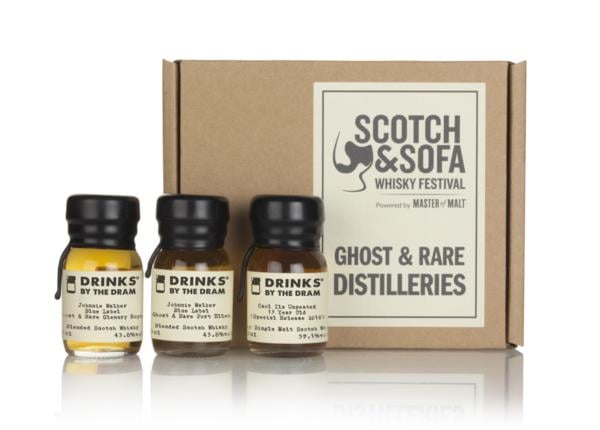 Scotch & Sofa Festival Ghost and Rare Distilleries Tasting Set Whisky Tasting set