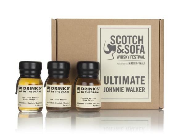 Scotch & Sofa Festival Ultimate Johnnie Walker Tasting Set Whisky Tasting set