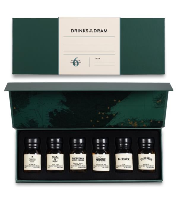 Blank - Write your own message Whisky Tasting Set (Green) Whisky Tasting set