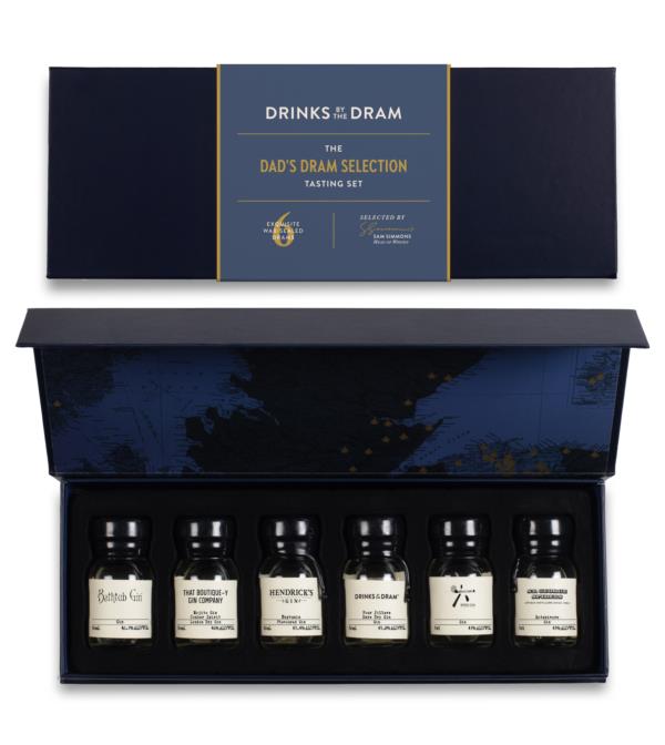 Dads Dram Selection Gin Tasting Set (Blue) Gin Tasting set