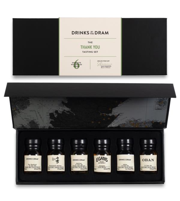 Thank You Premium Whisky Tasting Set (Black) Whisky Tasting set