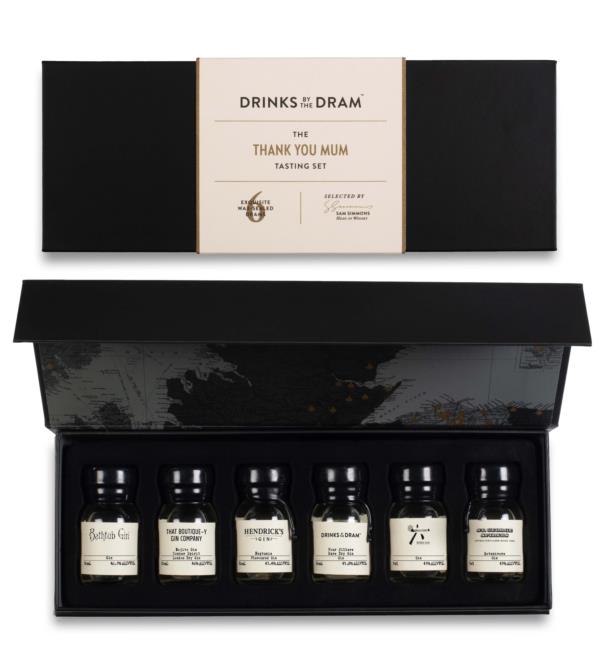 Thank You Mum Gin Tasting Set (Black) Gin Tasting set