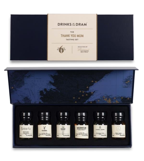 Thank You Mum Mixed Spirits Tasting Set (Blue) Spirit Tasting set