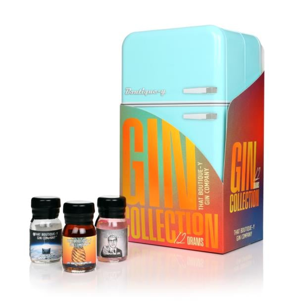 That Boutique-y Gin Company Retro Fridge Gin Collection (12 x 30ml) Gin Tasting set