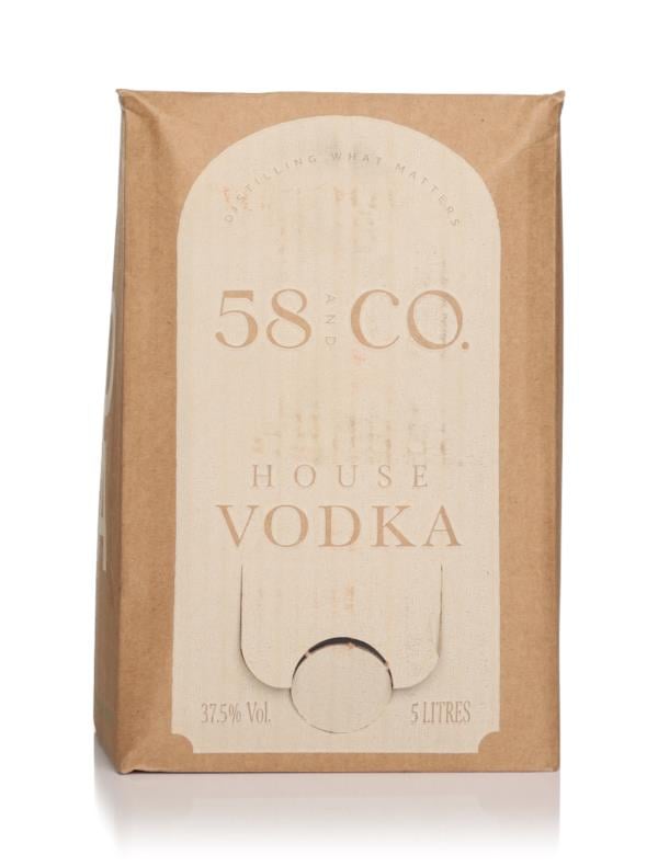 58 and Co House Vodka Bag in Box (5L) Plain Vodka