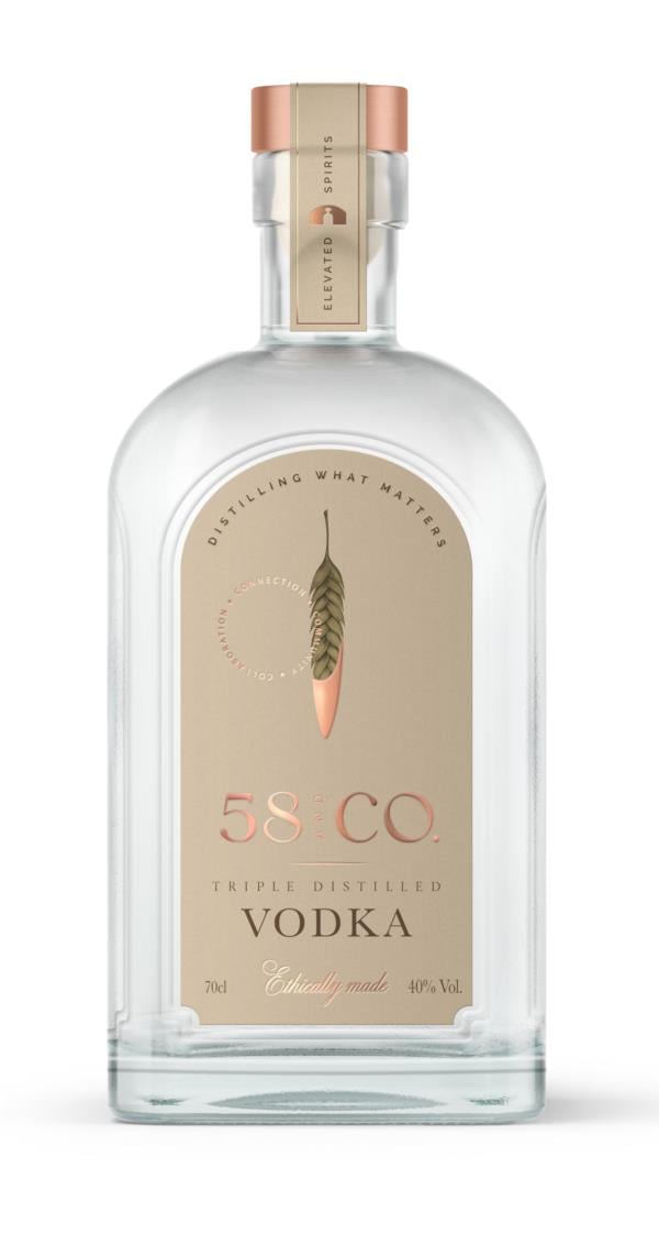 58 Triple Distilled Plain Vodka